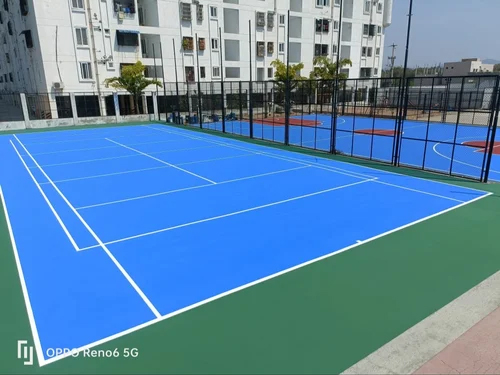 Synthetic Acrylic Tennis Court Flooring
