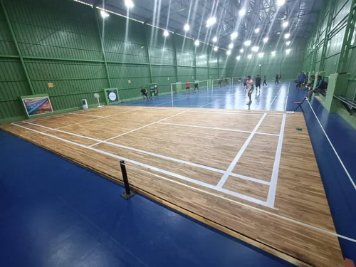 Badminton Court Wooden Flooring