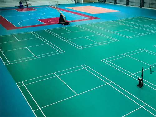 Pvc Indoor Sports Flooring