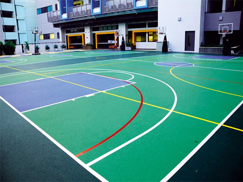 Indoor academy Sports Flooring