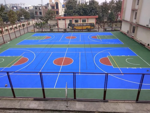 Synthetic Volleyball Court